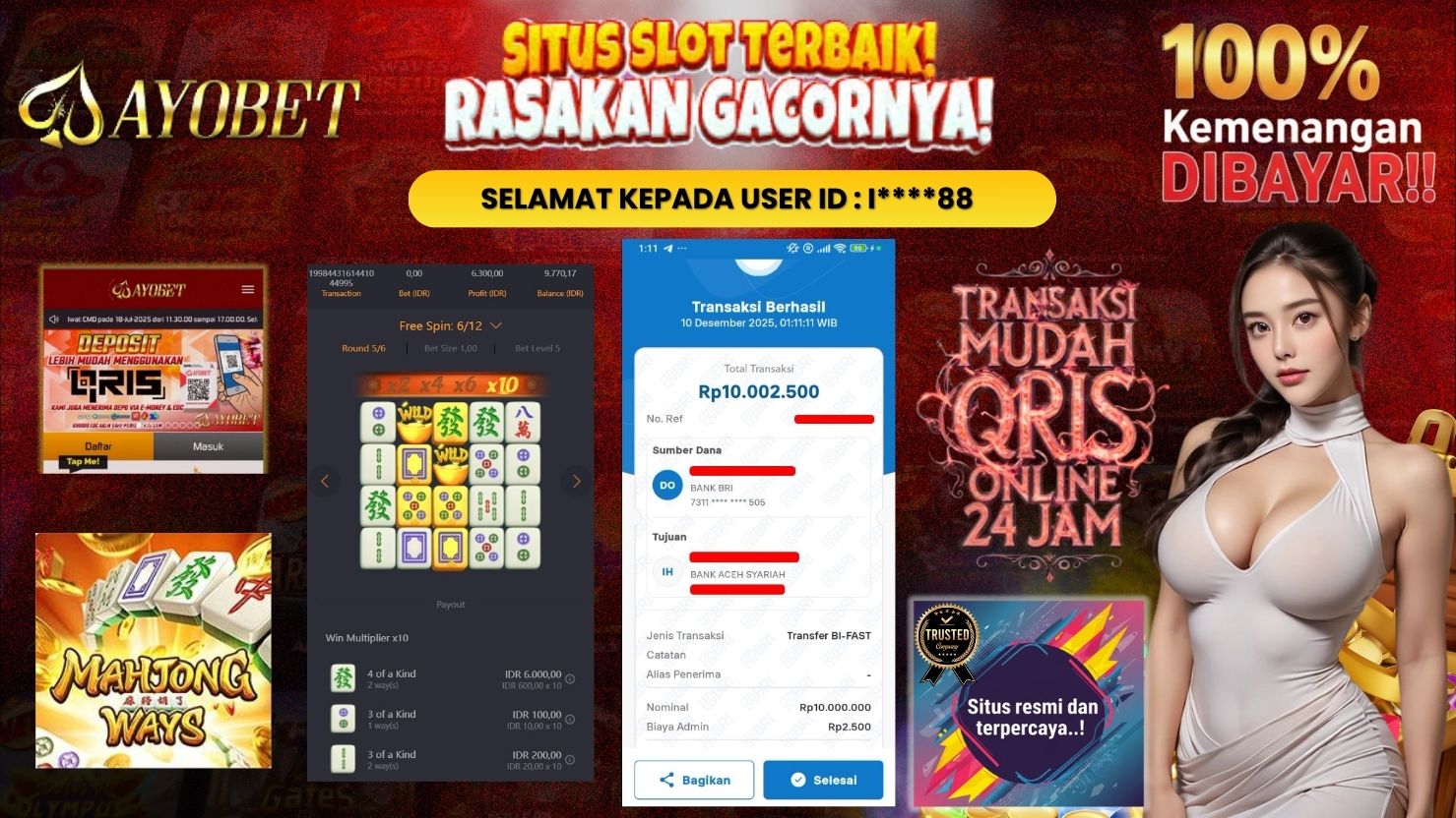 AYOBET JACKPOT SLOT MAHJONG WAYS